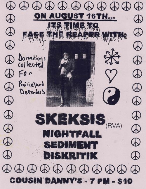 SKEKSIS (RVA), NIGHTFALL, SEDIMENT, DISKRITIK