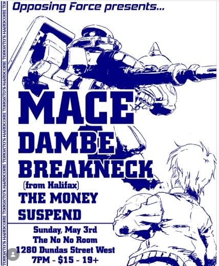 Mace / Dambe / Breakneck (from Halifax) / The Money / Suspend