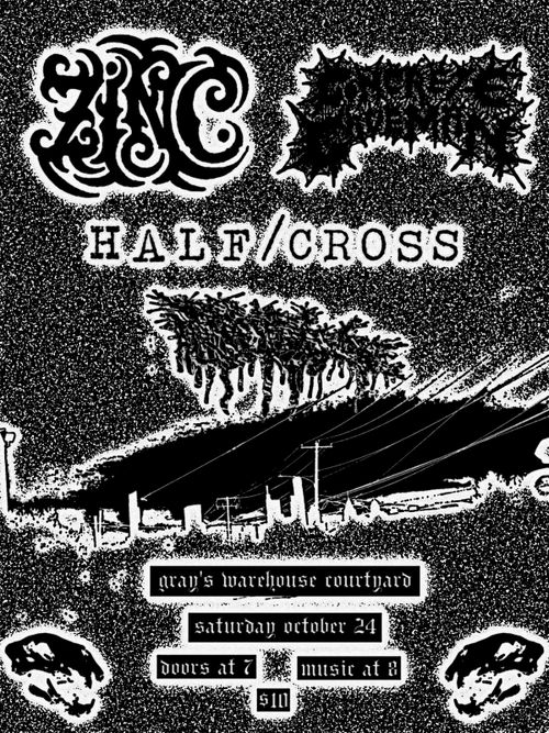 Zinc / Concrete Caveman / Half/Cross / Resplendence