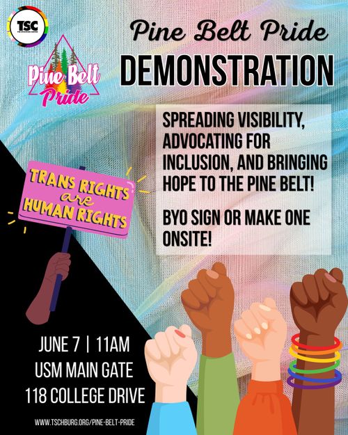 Pine Belt Pride Demonstration