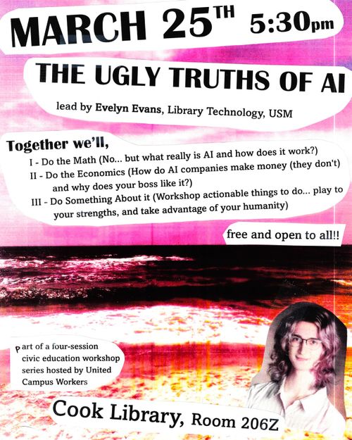 UCW Workshop: The Ugly Truths of AI