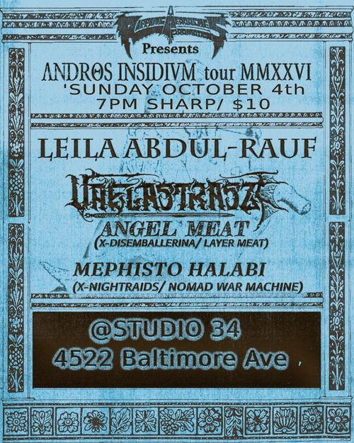 Leila Abdul-Rauf (Vastum), Angel Meat, Mephisto Halabi, Vaelastrasz