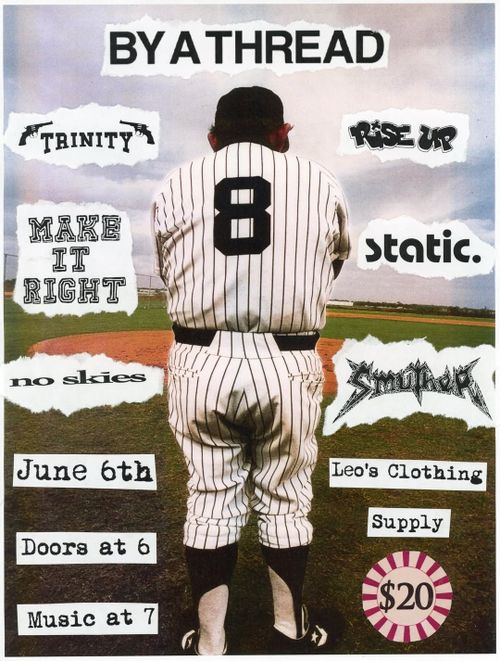 By A Thread, Trinity, Rise Up, Make It Right, Static, No Skies, Smuther