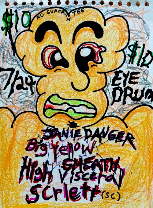 SCRLTT (SC) + BIG YELLOW + JANIE DANGER + HIGH VISCERAL AND SHEATH