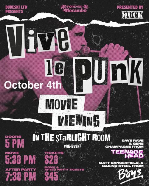 Vive Le Punk screening