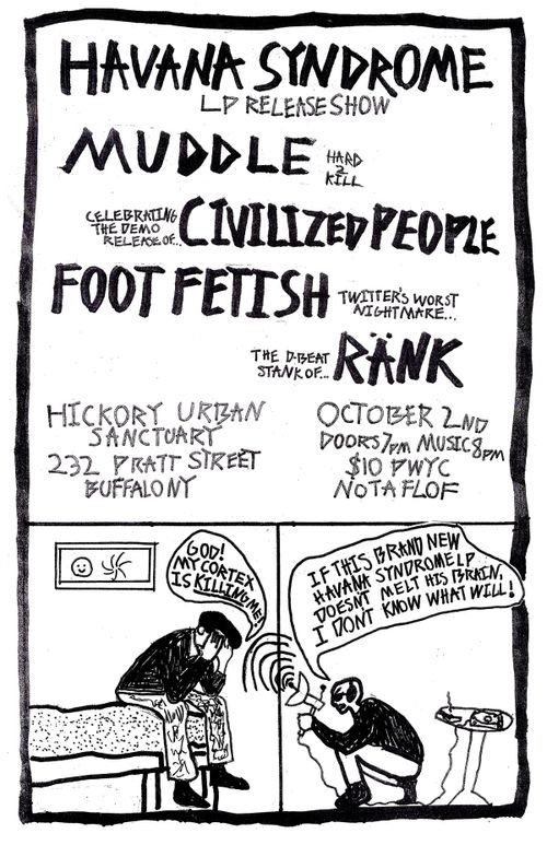 HAVANA SYNDROME LP RELEASE SHOW