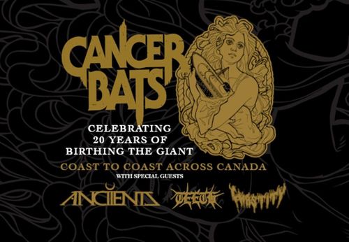 Cancer Bats, Anciients, TEETH, Chastity at Overflow Brewing