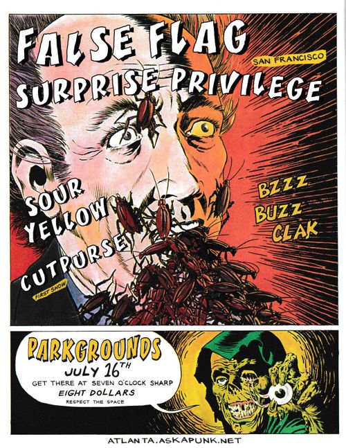 False Flag + Surprise Privilege (SF) // Sour Yellow + Cutpurse 