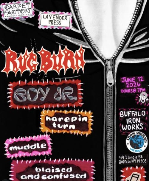 Boy Jr, Muddle, Harepin Turn, Blaised and Confused at Buffalo Iron Works