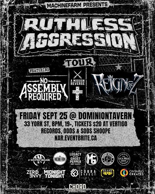 No Assembly Required, Reign Of Z, A Mission Reverse, Dead Sex, Sudden