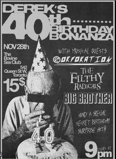 Derek's 40th Birthday Bonanza