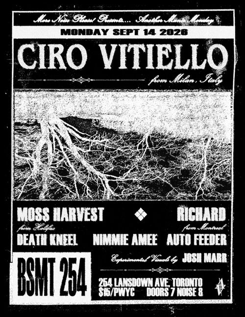 MORE NOISE PLEASE PRESENTS: ANOTHER MANIC MONDAY!