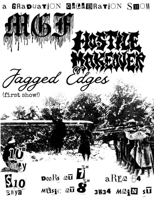 Miss Guerilla Fighter, Hostile Makeover, Jagged Edges