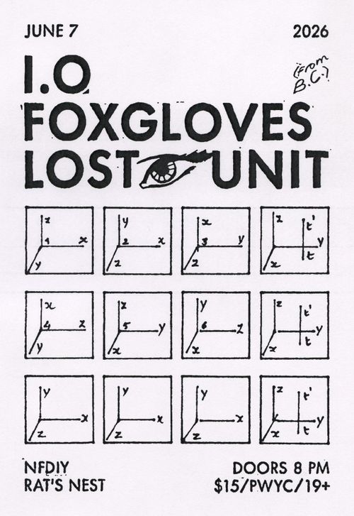 i.o / foxgloves / Lost Unit