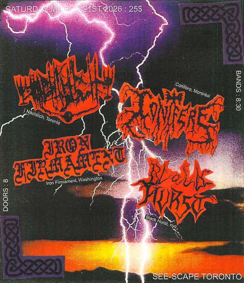 Nächtlich / Conifère / Iron Firmament / Black Hurst