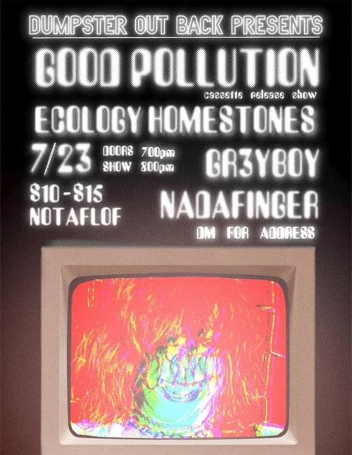 GOOD POLLUTION CASSETTE RELEASE SHOW