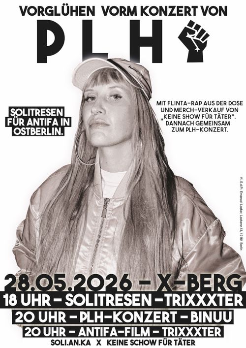 VORGLÜHEN VORM KONZERT VON PLH