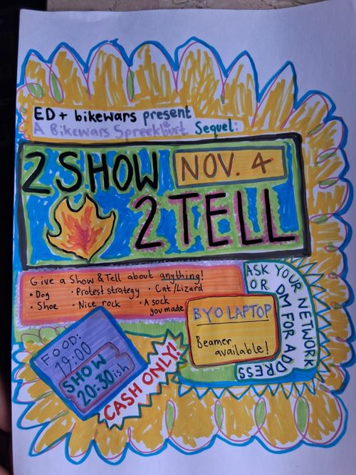 spreekbeurt avond ! (tell & show)