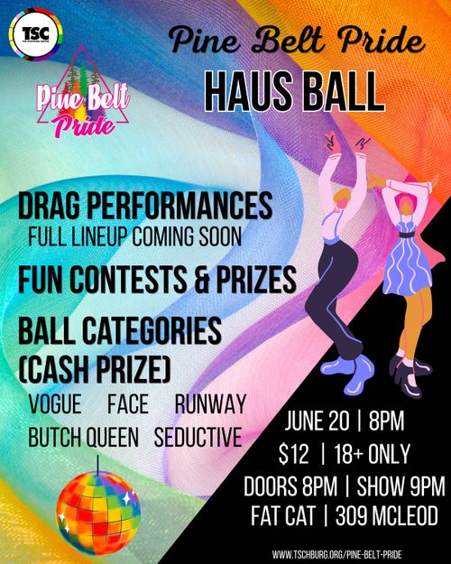 Pine Belt Pride Haus Ball