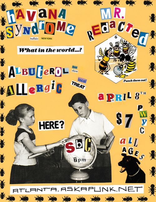 Havana Syndrome (BUFFALO, NY) + Mr. [Redacted] (ATHENS, GA) // Allergic + Albuterol