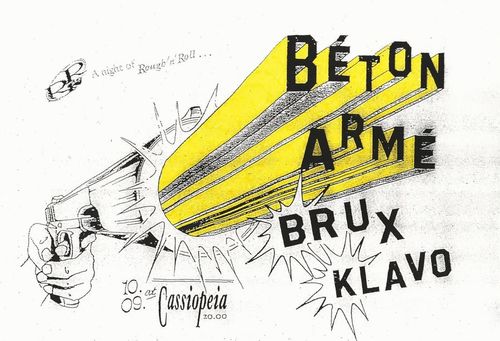 BÉTON ARMÉ + BRUX + KLAVO