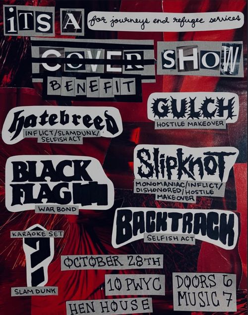 War bond, Selfish act, Slam dunk, Hostile Makeover, Inflict, Monomaniac