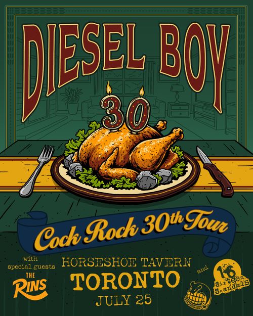 DIESEL BOY - 30 YEARS OF COCKROCK