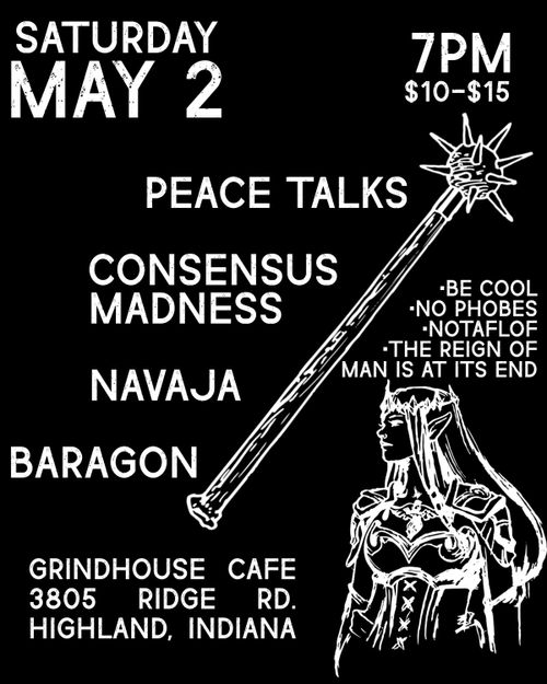 Peace Talks, Consensus Madness, Navaja, Baragon