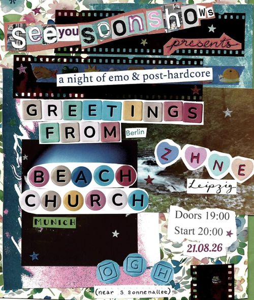 Greetings From / zhne / Beach Church