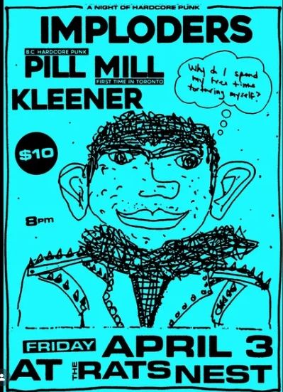 Imploders - Pill Mill (BC) - Kleener