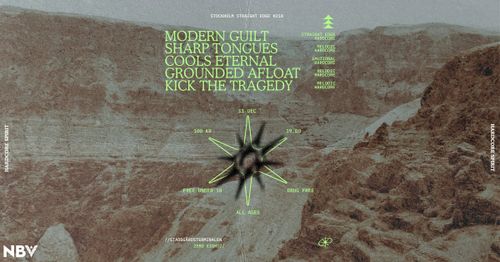 Stockholm Straight Edge #218: MODERN GUILT / SHARP TONGUES / COOLS ETERNAL / GROUNDED AFLOAT / KICK THE TRAGEDY