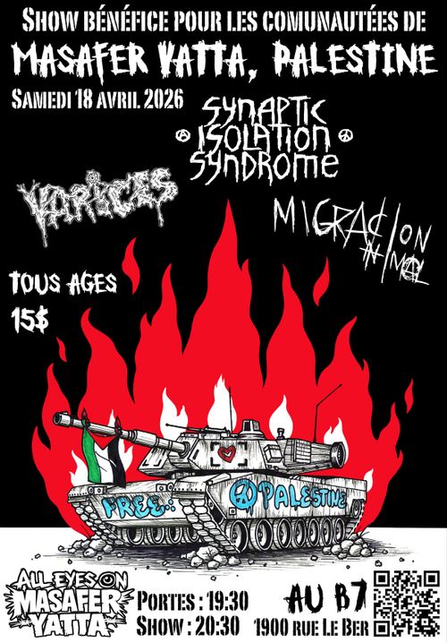 Benefit show for comunities of Masafer Yatta, Palestine