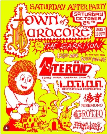 Asteroid / L.O.T.I.O.N. / Nisemono / Grotto / Fertilizer