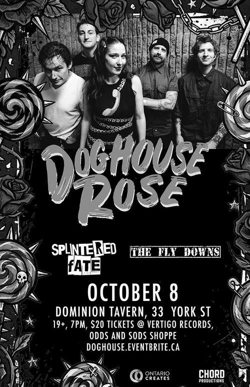 Doghouse Rose, Splintered Fate, the Fly Downs @ The Dom