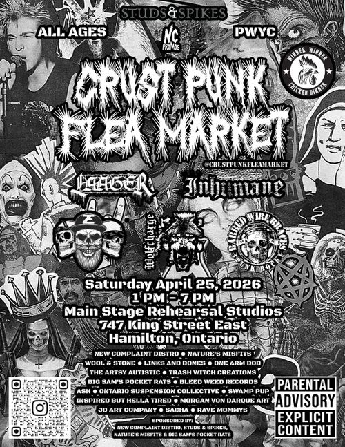 CRUST PUNK FLEA MARKET 2026!