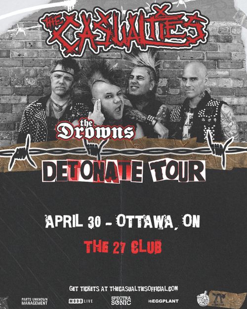 The Casualties and The Drowns at The 27 Club