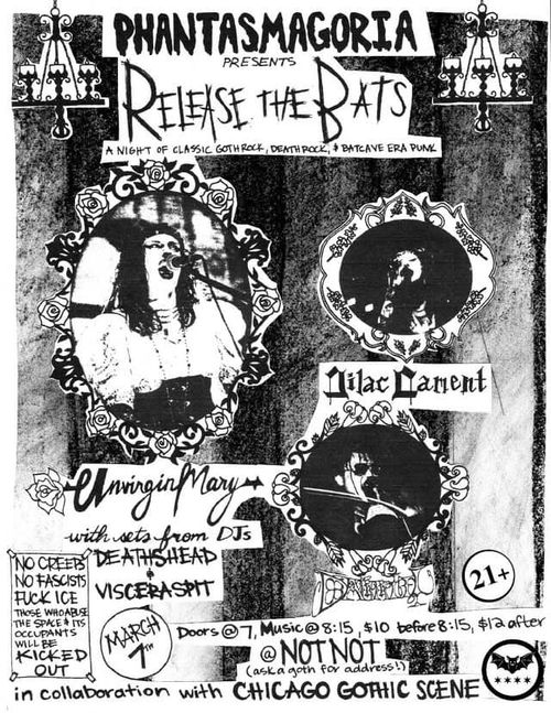 Release the Bats (Goth Night at Not Not)