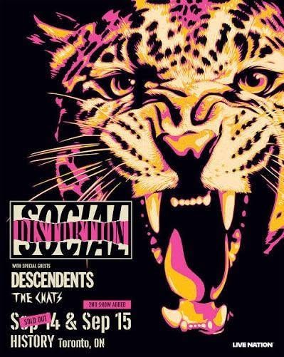 Social Distortion / Descendents / The Chats