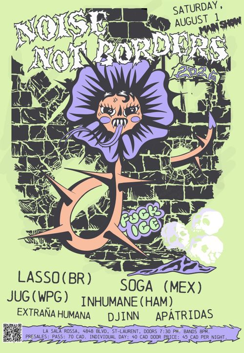NOISE NOT BORDERS Saturday Night
