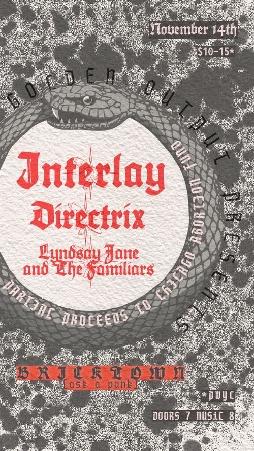 Interlay/Directrix/Lyndsay Jane and The Familiars