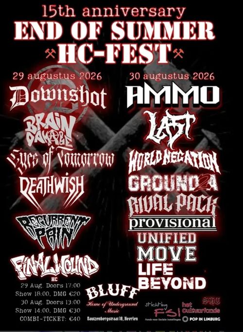 End Of Summer HC-Fest 15th anniversary
