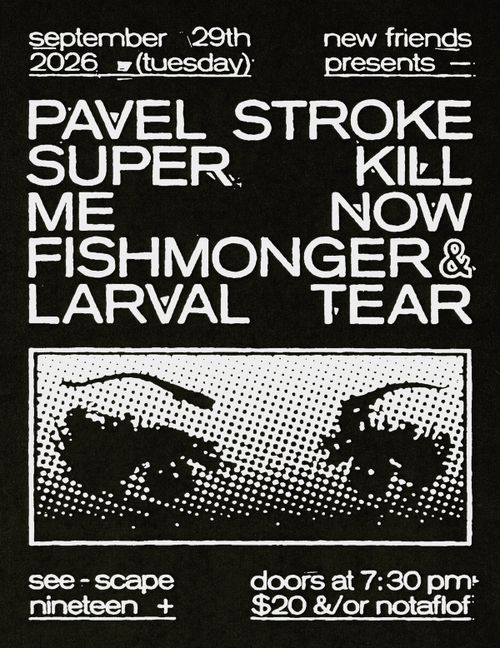 Pavel Stroke / Super Kill Me Now / Fishmonger / Larval Tear