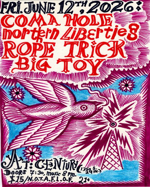 Northern Liberties, Coma Hole (RI), Rope Trick, Big Toy