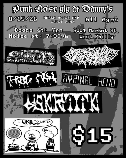 Punk Noise Gig (MCTDB, Fleshwound, Frog Myst, 