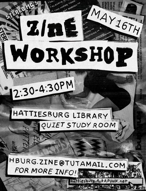 Zine Workshop - Day 2