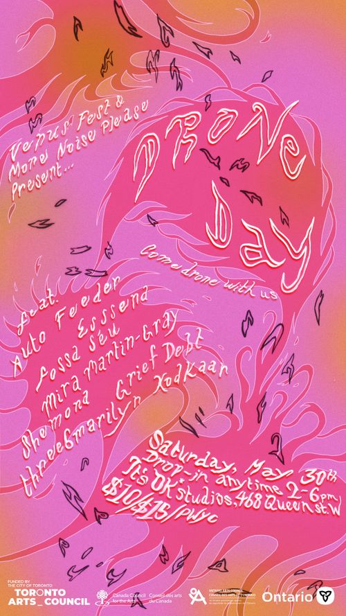 VENUS FEST x MORE NOISE PLEASE PRESENT: DRONE DAY  COME  DRONE WITH US