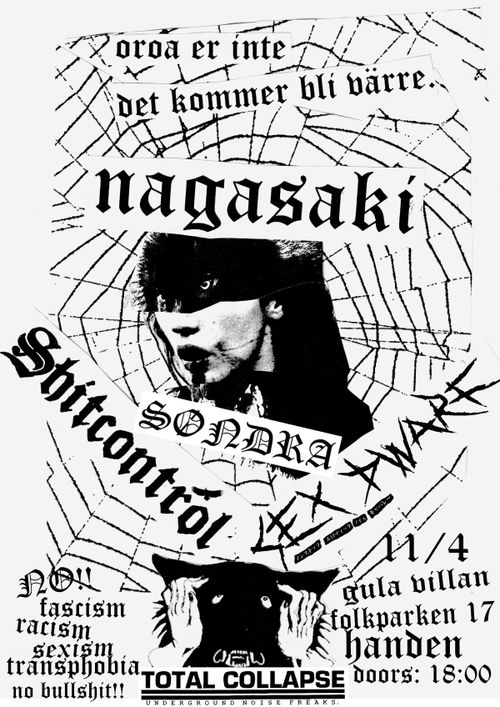 NAGASAKI + SØNDRA + SHITCONTROL + SEX DWARF