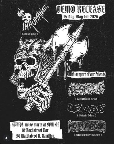 Inhumane Demo Release show