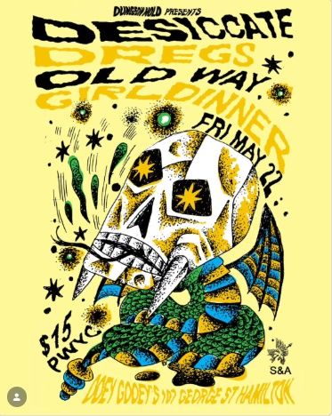 Desiccate / Dregs / Old Way / Girl Dinner