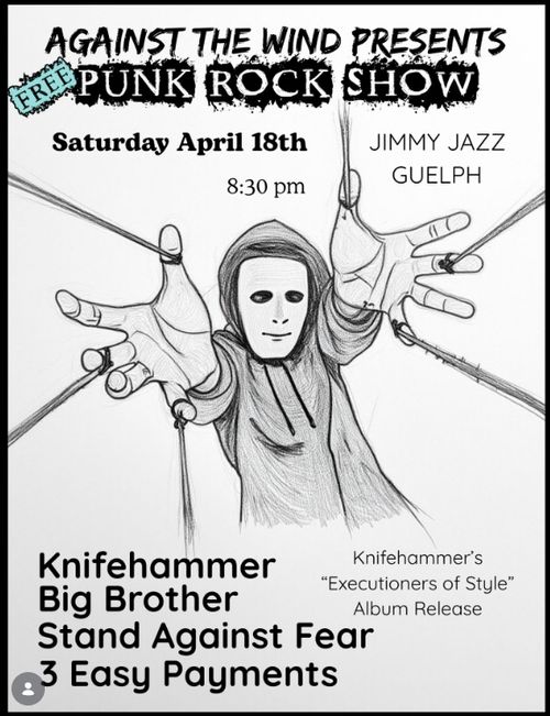 Knifehammer / Big Brother / Stand Against Fear / 3 Easy Payments